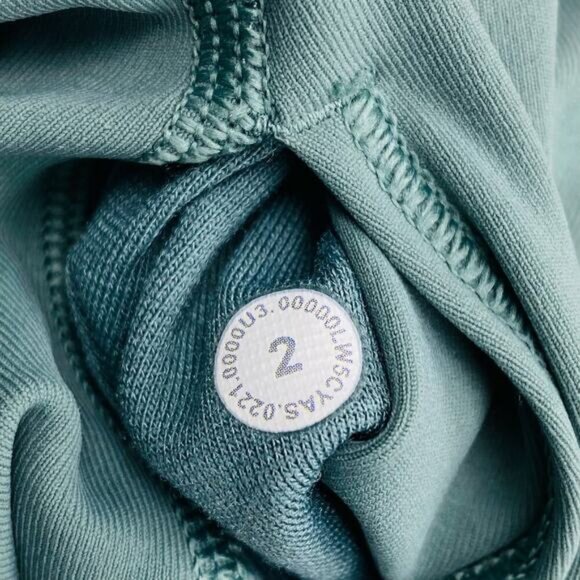 Lululemon Wunder Under High-Rise Luxtrene Tight 28" In Tidewater Teal Size 2 - Picture 4 of 6